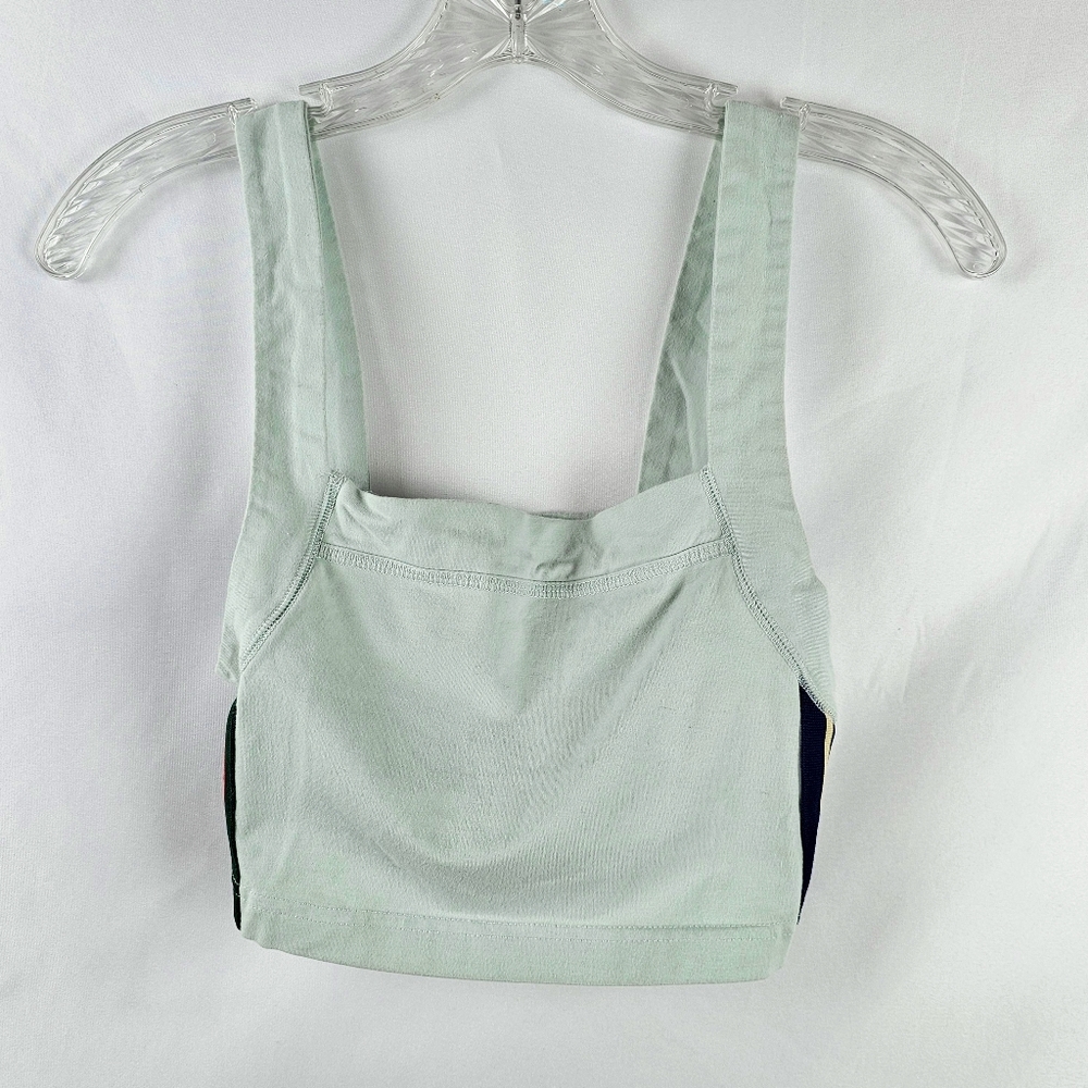 BDG Light Green Cropped Tank Halter Top Sm Streetwear